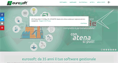 Desktop Screenshot of eurosoft-web.it